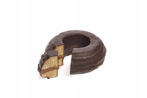 Baumkuchenring mit Nougat gefüllt